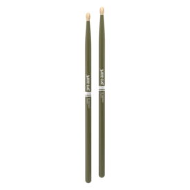 ProMark Classic Forward 5B Painted Green Hickory Drumsticks - Image 3