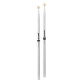 ProMark Classic Forward 5B Painted White Hickory Drumsticks - Image 3