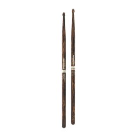 ProMark Claus Hessler ActiveGrip Clear FireGrain Hickory Signature Drumsticks - Image 3