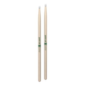 ProMark Classic Forward 5B Raw Hickory Drumsticks - Nylon Tip - Image 3