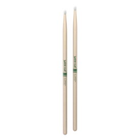 ProMark Classic Forward 747 Raw Hickory Drumsticks - Nylon Tip - Image 3