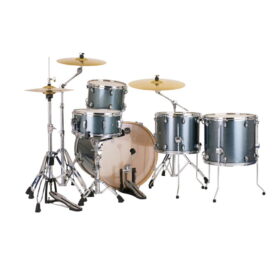 Mapex Mars Birch 5-Piece 22" Crossover Drum Kit with 600 Series Hardware and Paiste 101 Cymbal Pack - Twilight Sparkle - Image 3