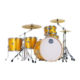 Mapex Mars Birch 5-Piece 22" Crossover Drum Kit with 600 Series Hardware and Paiste 101 Cymbal Pack - Sunflower Sparkle
