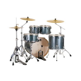 Mapex Mars Birch 5-Piece 22" Rock Drum Kit with 600 Series Hardware and Paiste Cymbal Pack - Twilight Sparkle - Image 3