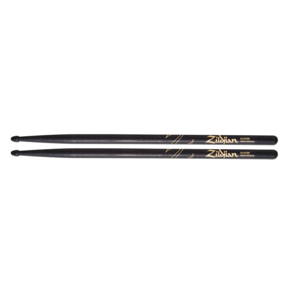 PNG-Z5AACB_Zildjian_5A-Acorn-Tip-Black-Drumsticks_Drumsticks_PAIR_HORZ