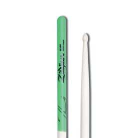 Zildjian 5A Maple Green DIP Drumsticks - Image 3