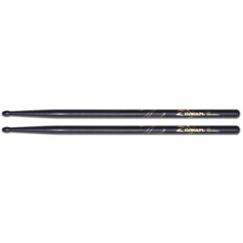 Zildjian 5A Black Drumsticks, Nylon Tip