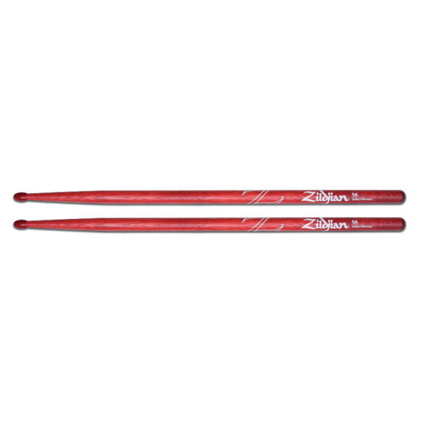 PNG-Z5ANR_Zildjian_5A-Nylon-Red-Drumsticks_Drumsticks_PAIR_HORZ