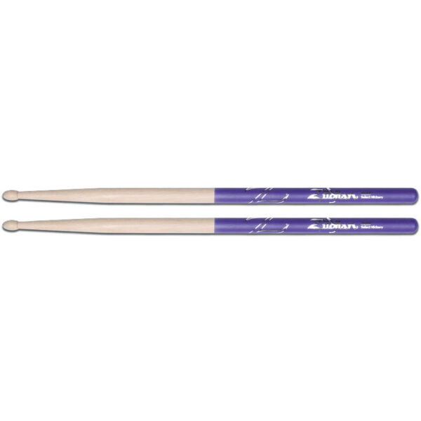PNG-Z5BDP_Zildjian_5B-Purple-DIP-Drumsticks_Drumsticks_PAIR_HORZ