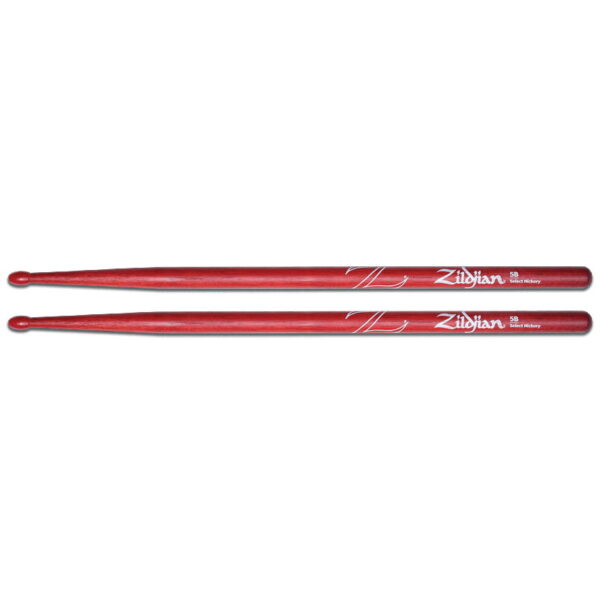 PNG-Z5BNR_Zildjian_5B-Nylon-Red-Drumsticks_Drumsticks_PAIR_HORZ