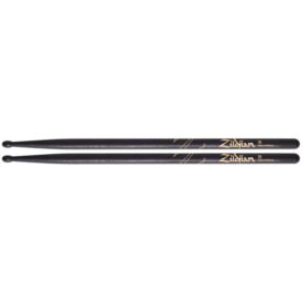 Zildjian 7A Black Drumsticks, Nylon Tip