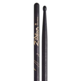 Zildjian 7A Black Drumsticks, Nylon Tip - Image 3