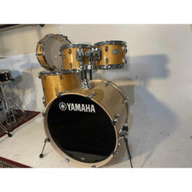 Yamaha Stage Custom 22" 5 Piece Shell Pack - Natural Wood w/ Bag Set - Image 4