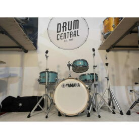 Yamaha Stage Custom Hip 4 Piece Shell Pack - Surf Matte Green w/Crosstown Hardware
