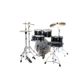 Tama Imperialstar 20" 5-Piece Drum Kit - Hairline Black - Image 3