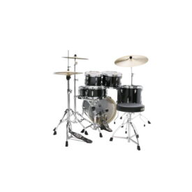 Tama Imperialstar 18" 5-Piece Drum Kit - Hairline Black - Image 3