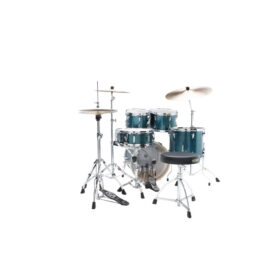 Tama Imperialstar 18" 5-Piece Drum Kit - Hairline Blue - Image 3