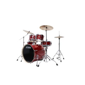 Tama Imperialstar 22" 6-Piece Drum Kit - Burnt Red Mist - Image 3