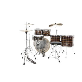 Tama Imperialstar 22" 6-Piece Drum Kit - Coffee Teak - Image 3