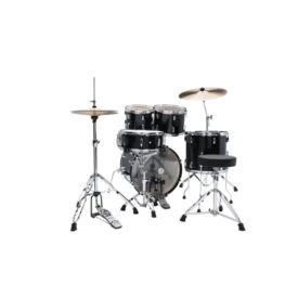 Tama Stagestar 20" 5-Piece Drum Kit - Black Night Sparkle - Image 3