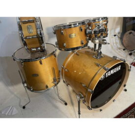 Yamaha Stage Custom 22" 5 Piece Shell Pack - Natural Wood w/ Bag Set - Image 3