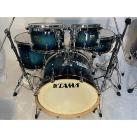 Tama Superstar Classic 22" 5 Piece Drum Kit - Blue Lacquer Burst w/Stage Master Hardware - Image 4