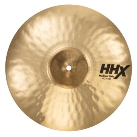 Sabian 14" HHX Medium Hi-Hat Cymbals - Brilliant Finish