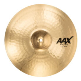 Sabian 15" AAX Medium Hi-Hat Cymbals - Brilliant Finish