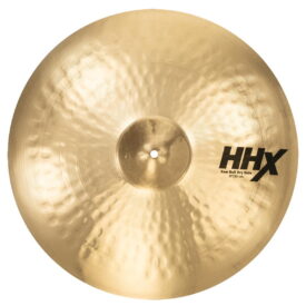 Sabian 21" HHX Raw Bell Dry Ride Cymbal - Brilliant Finish