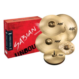 Sabian AAX Praise And Worship Cymbal Pack (10" 14" 16" 18" 21") - Brilliant Finish