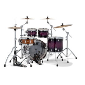 Mapex Saturn VI 22" 4 Piece Shell Pack - Royal Purple Burst - Image 3