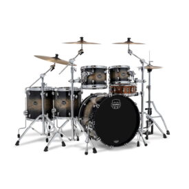 Mapex Saturn VI 22" 5 Piece Shell Pack - Black Ink Burst