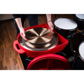 Meinl 22" Pro Cymbal Case - Red - Image 3