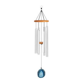 Meinl Sonic Energy 29" 73cm Blue Agate Meditation Chime - 432 Hz - Silver