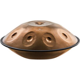 Meinl Sonic Energy Sensory Handpan, Stainless Steel, Bb2 Amara, 9 Notes, 432 Hz, Vintage copper, Engraved design