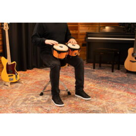 Meinl Percussion 6 1/2" & 7 1/2" Journey Series Molded ABS Bongo - Creamsicle - Image 3