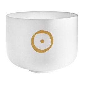 Meinl Sonic Energy Planetary Tuned Crystal Singing Bowl 12" - Sun, 126.22 Hz