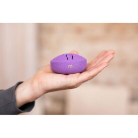 Meinl Sonic Energy 3" Pocket Steel Tongue Drum - A Major, 6 Notes, 440 Hz - Lotus Flower, Purple - Image 3