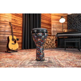 Meinl Percussion Jumbo Djembe 12" - Day Of The Dead - Image 3