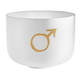 Meinl Sonic Energy Planetary Tuned Crystal Singing Bowl 12" - Mars, 144.72 Hz