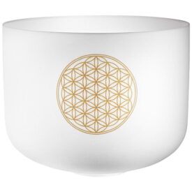 Meinl Sonic Energy 16" Flower of Life Crystal Singing Bowl, 128 Hz , C3