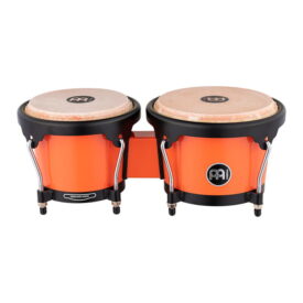 Meinl Percussion 6 1/2" & 7 1/2" Journey Series Molded ABS Bongo - Electric Coral