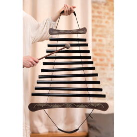 Meinl Sonic Energy 38" 95 cm Meditation Flow Chime - 432 Hz, 10 Notes, C Minor - Black - Image 3