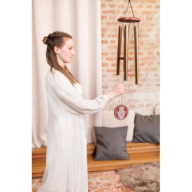 Meinl Sonic Energy Hamsa Meditation Chime 36" 90 cm - 432 Hz - Bronze - Image 3