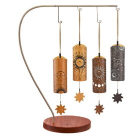 Meinl Sonic Energy 4-piece Cosmic Bamboo Chime Set with Stand