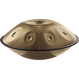 Meinl Sonic Energy Sensory Handpan Stainless Steel C# Minor 9 Notes 432 Hz - Vintage Gold