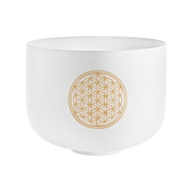 Meinl Sonic Energy 10" Crystal Singing Bowl - Flower of Life, 128Hz