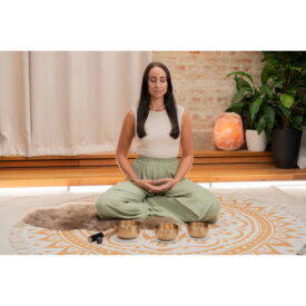 Meinl Sonic Energy 3-piece Yoga Nidra Singing Bowl Set - Image 3