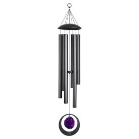 Meinl Sonic Energy 50" 128 cm Purple Agate Meditation Chime - 432 Hz, A Major - Black
