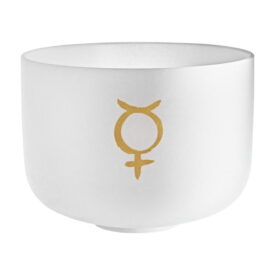 Meinl Sonic Energy Planetary Tuned Crystal Singing Bowl 12" - Mercury, 141.27 Hz